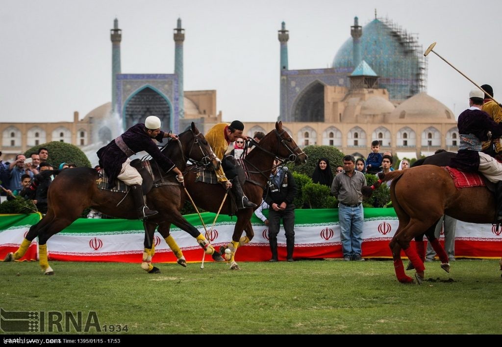 Isfahan holds Polo match on Nowrouz