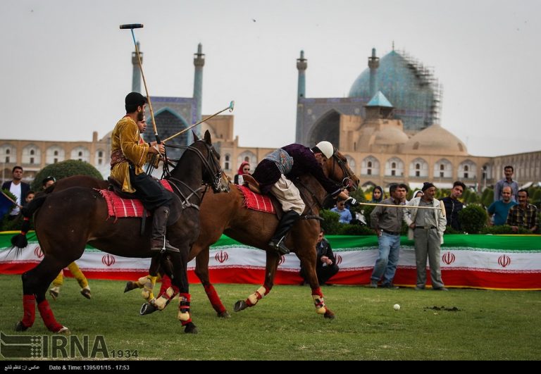 Isfahan holds Polo match on Nowrouz