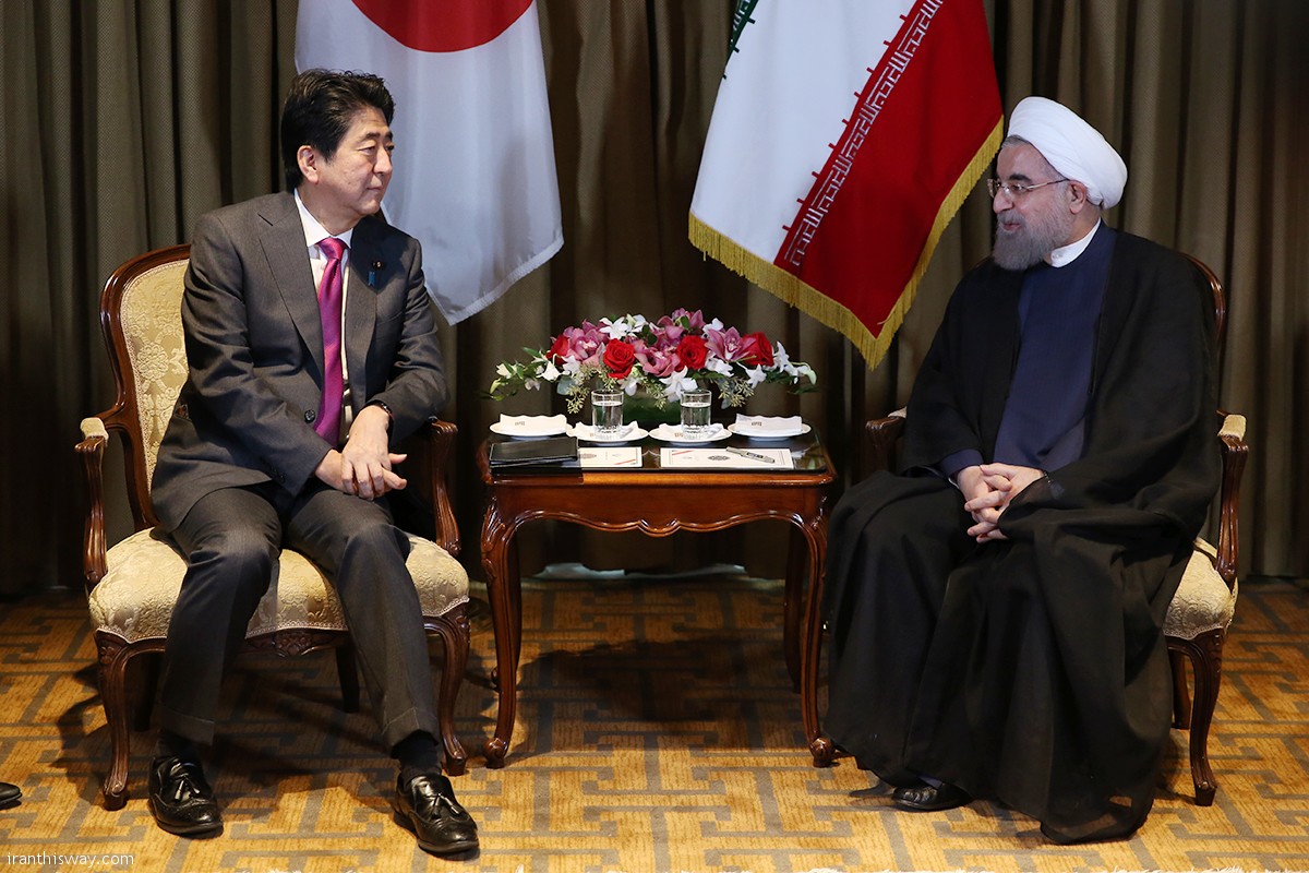 President Rouhani made the remarks in a meeting with Japanese Prime Minister Shinzo Abe on the sidelines of the 71st session of the UN General Assembly in New York.