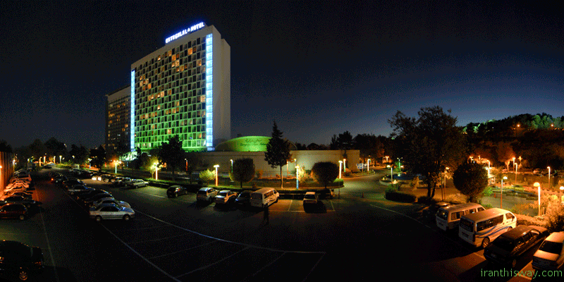 Five star Parsian Esteghlal International Hotel owned by parsian chain hotels with 70,000 square meter of space is located in bagh-e-shahr area 