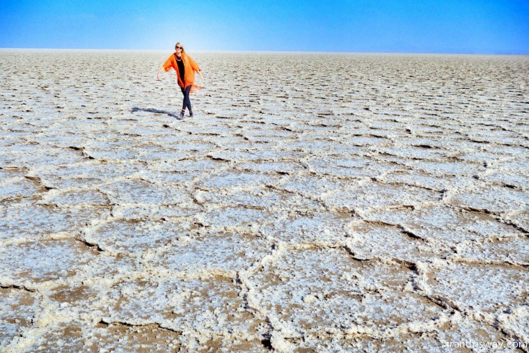 Salt lake, Dasht-e Kavir - Iran