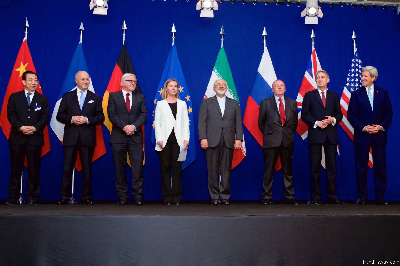 The Joint Comprehensive Plan of Action (JCPOA) known commonly as the Iran deal or Iran nuclear deal, is an international agreement on the nuclear program of Iran reached in Vienna on 14 July 2015 between Iran, the P5+1 (the five permanent members of the United Nations Security Council—China, France, Russia, United Kingdom, United States—plus Germany), and the European Union.