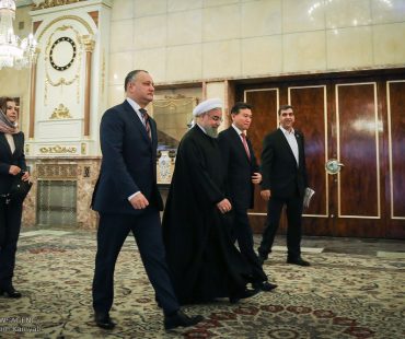 Photo: President Rouhani met Moldovan counterpart