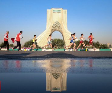 Photo: The 1st Tehran International Marathon- TehRUN 2017
