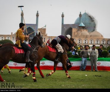 Isfahan holds Polo match on Nowrouz