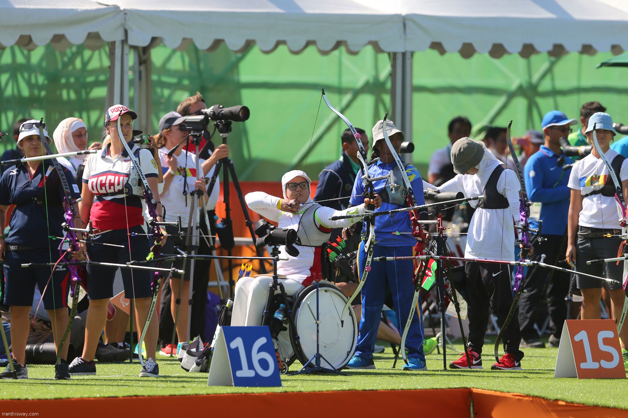 IPC selects Zahra Nemati Iranian paralympics archer as best athlete