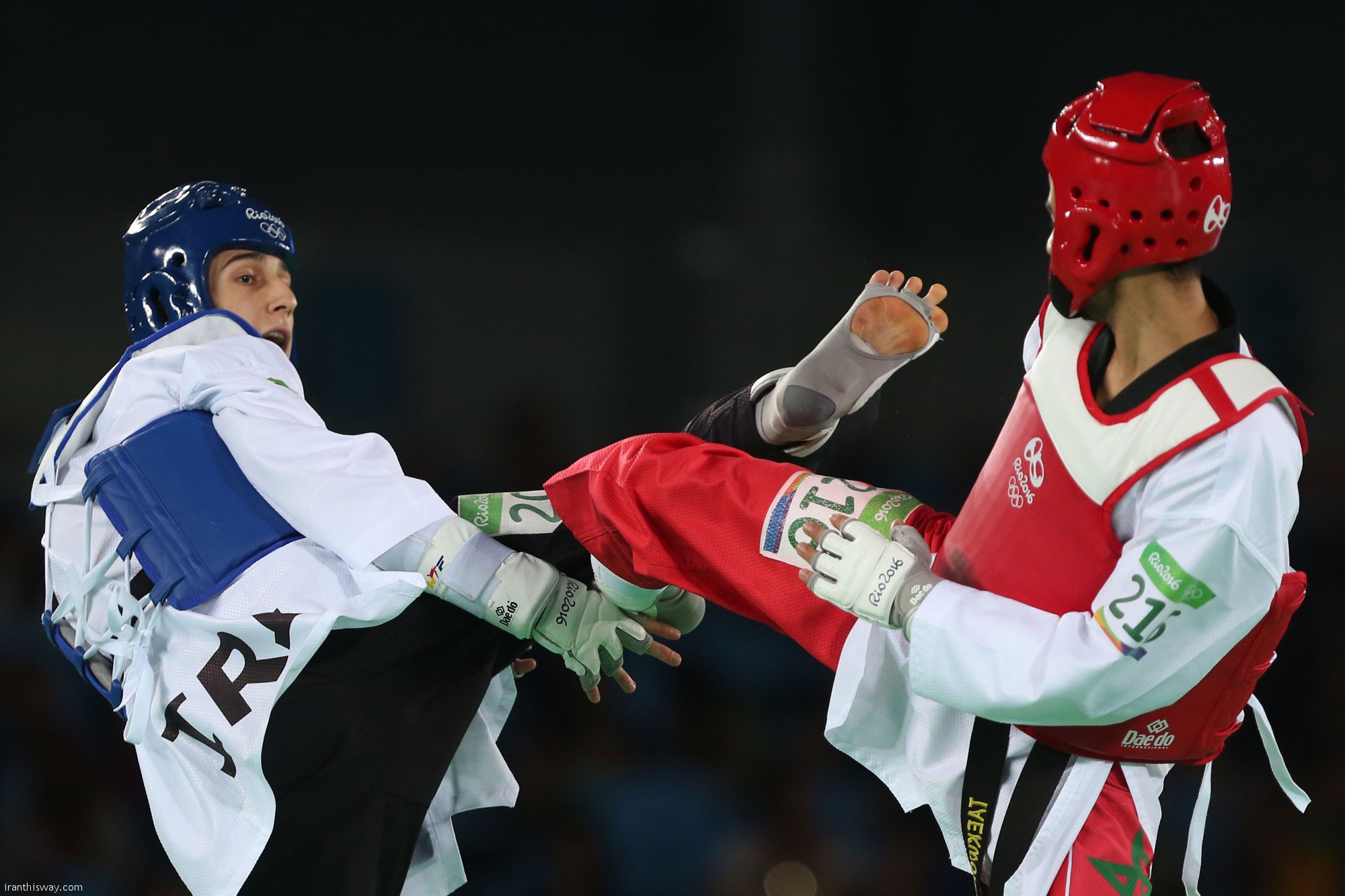 Ashourzadeh Iranian Taekwondo gold hopeful eliminated in surprise / Photo