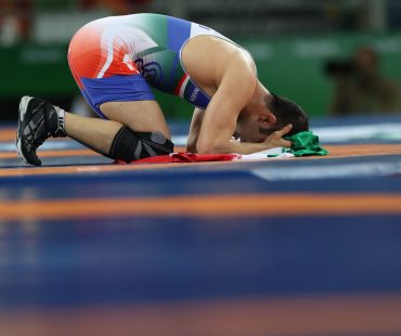 Iran’s Hassan Rahimi wins bronze in Rio 2016  FS wrestling / Photo+Video