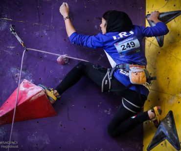 Asian rock climbing championships held in Tehran+Photo