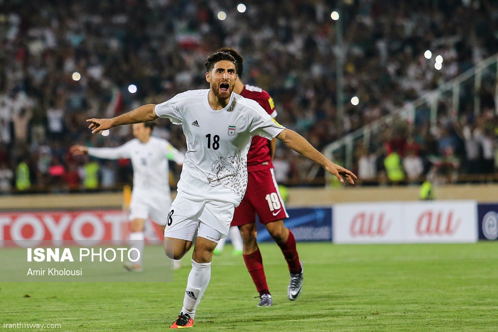 Iran beat Qatar at World Cup Qualification in the last moments / Photo+Video