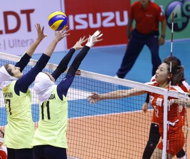 Iranian girls trounce Taiwan 3-0 in Asian volleyball championship+Photo