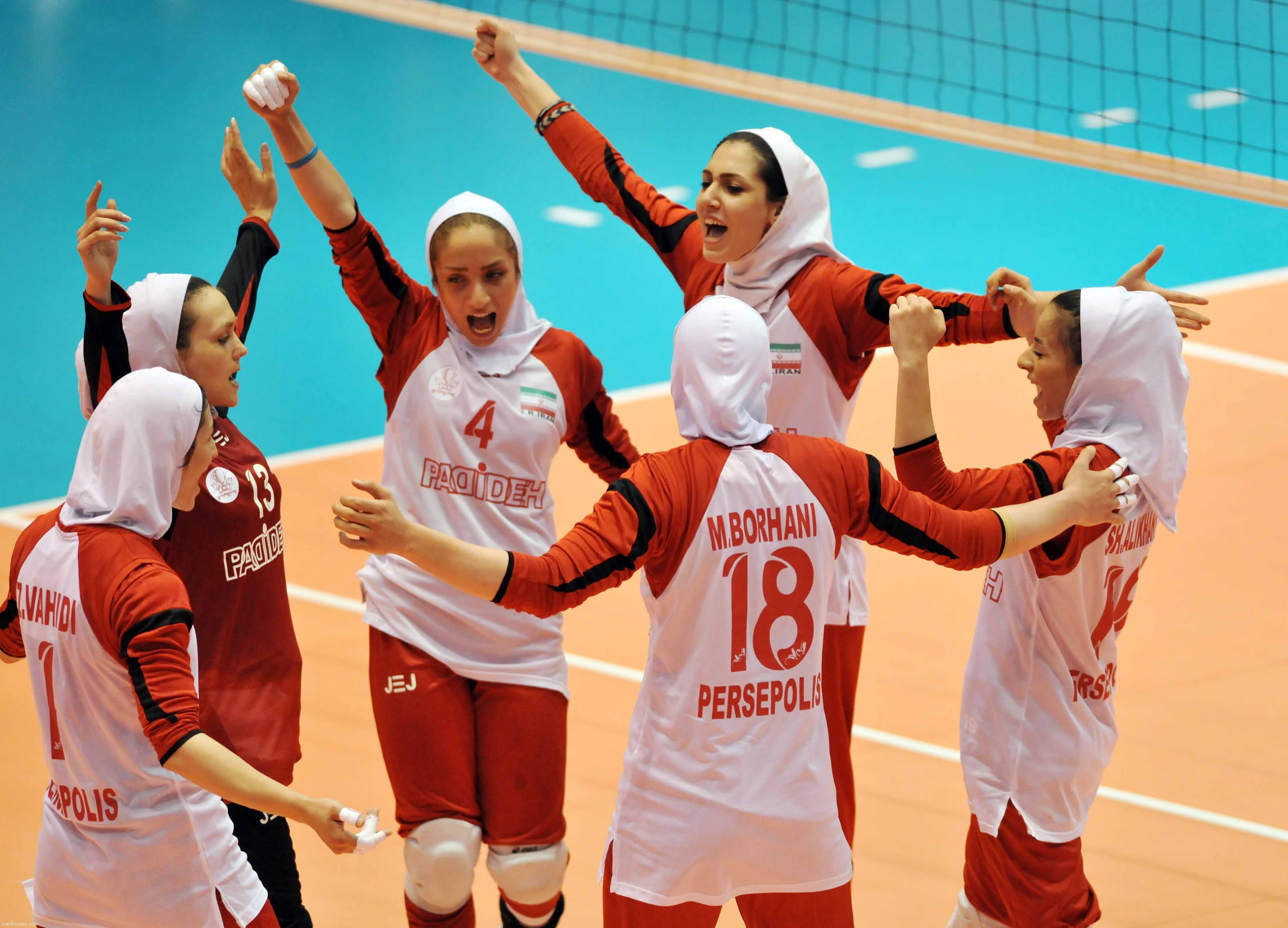 Video: Iranian girls side make winning start to AVC cup