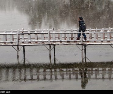 Snow Fall in Ardabil-Photo