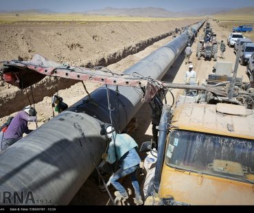 Iran gas pipeline to Iraq /Photo