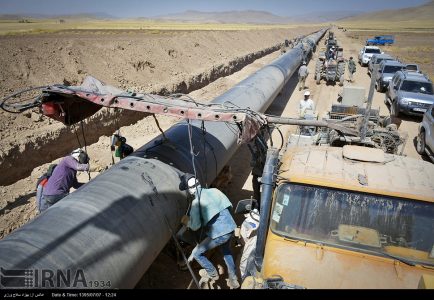 Iran gas pipeline to Iraq /Photo