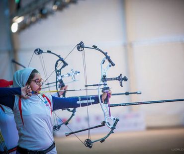 Iranian archer girl win historic first World Cup gold medal +Photo