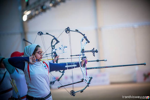 Iranian archer girl win historic first World Cup gold medal +Photo