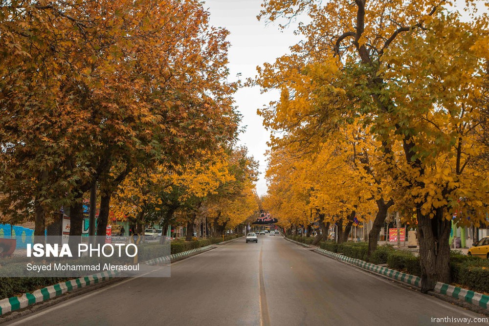 Photo: Unbelievable fall in Mashhad