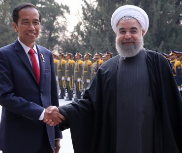 Indonesian president in Tehran+Photo