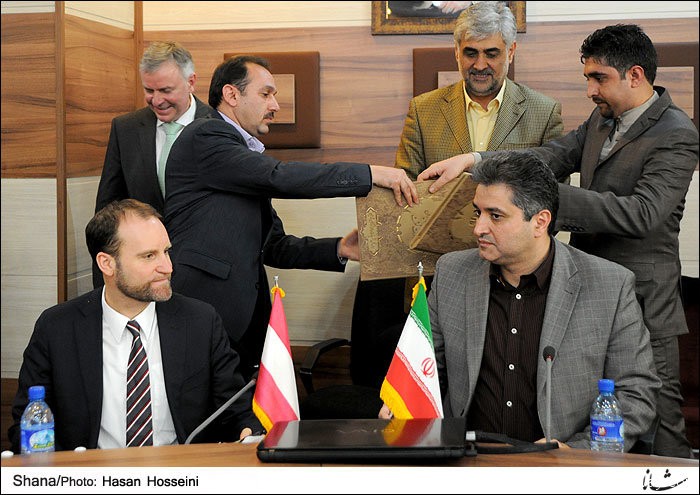 Austrian companies participating in Iran’s oil projects+Photo