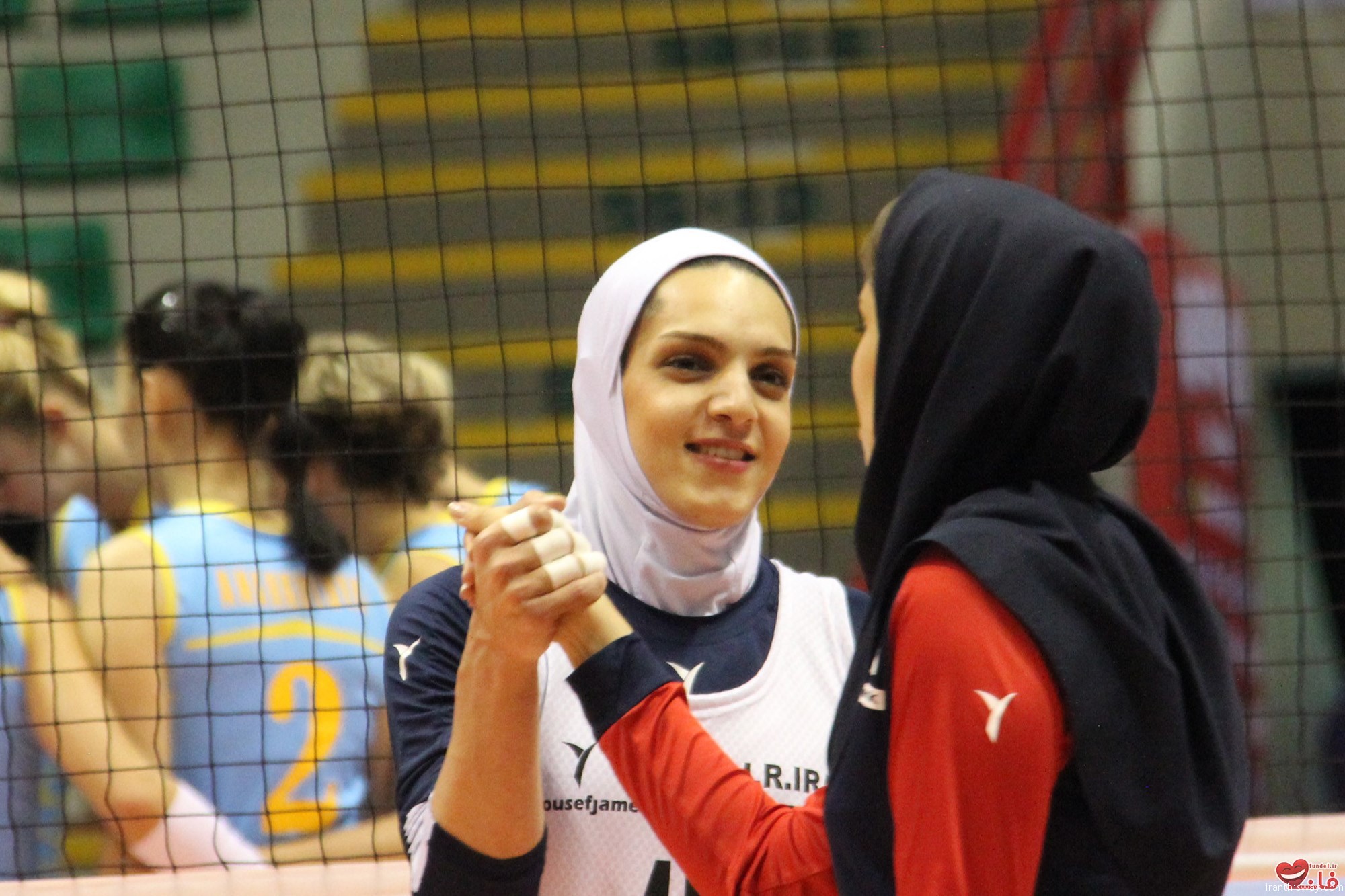 The first Iranian girls Joined Bulgarian volleyball club