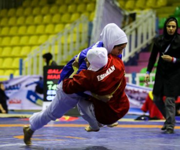 Photo: Iran women alish wrestling championships