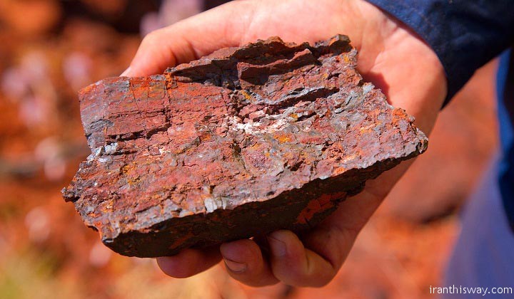Iran’s iron ore exports record sharp rise