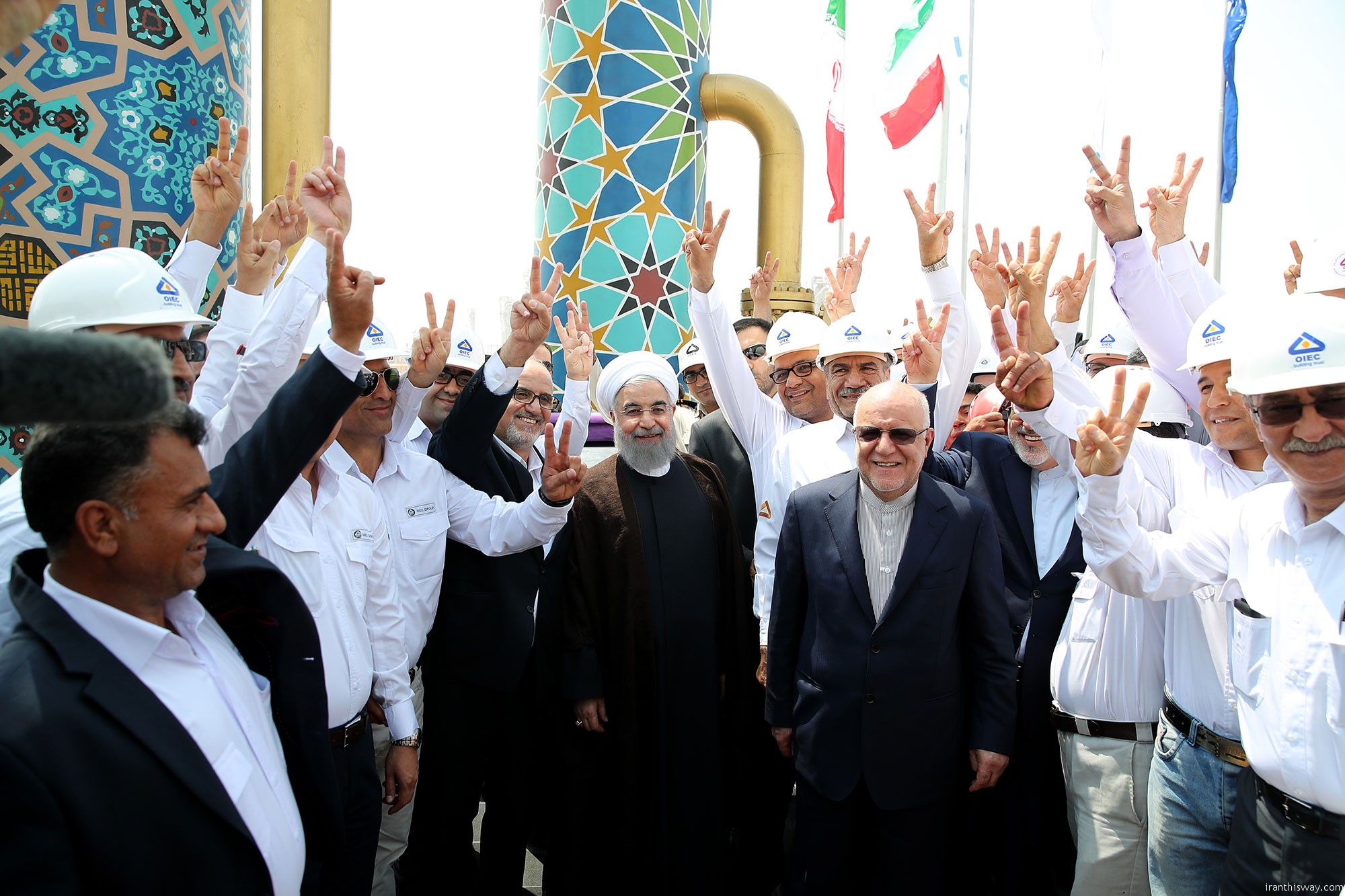 Iran inaugurates mega gas projects worth $20b+Photo
