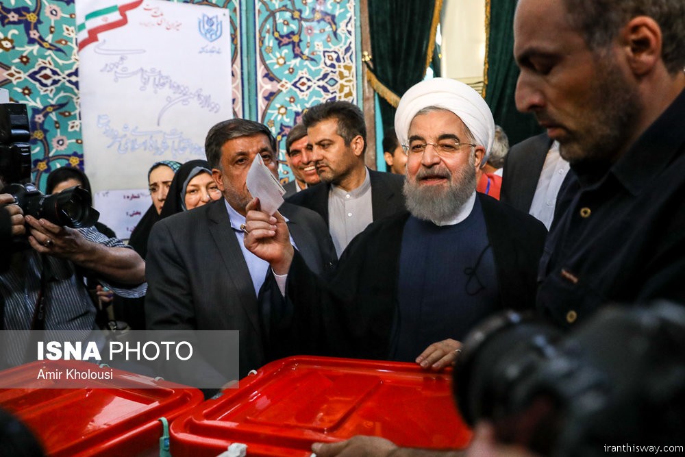 Iranians re-elected Hassan Rouhani as President