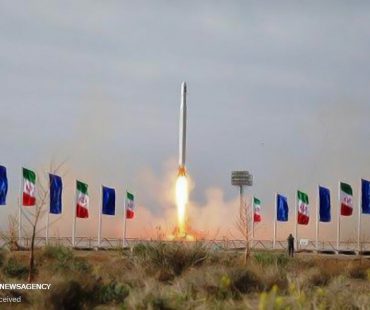 Iran’s puts first military satellite into orbit