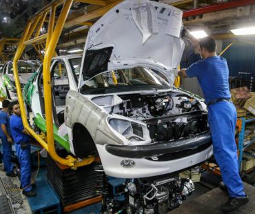 Iran produce at least  863K vehicles in a year