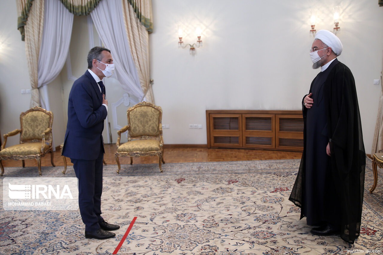President Rouhani, Swiss FM hold talks in Tehran